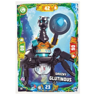 KARTA  NR 78  LEGO NINJAGO seria 7 SEABOUND