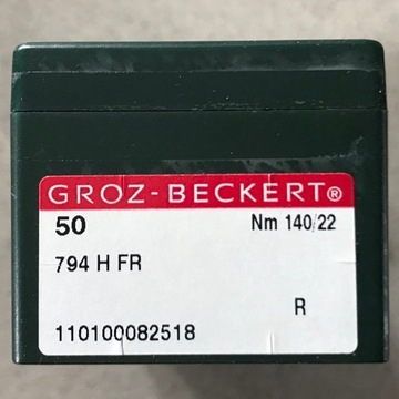Igły Groz-Beckert 794 H FR 140/22