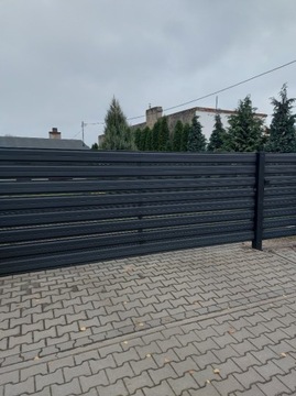 Panel Metalowy Sztachety ogrodzeniowy 17.5cm szer.