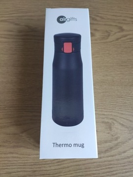 Kubek termiczny 550 ml czarny Air Gifts Thermo Mug