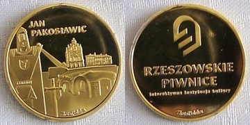 Medal Złota Polska - Rzeszowskie Piwnice