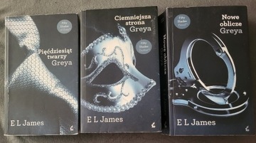 E L James Pięćdziesiąt twarzy Greya x 38