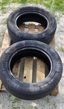 2x Continental ContiEcoContact 5 235/60 R18 DOT15