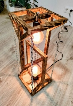 Lewitująca lampa w stylu loftowym 