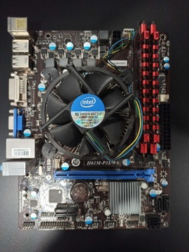 MSI H61M-P31W8, INTEL XEON E3-1275 v2 jak I7-3770