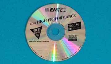 EMTEC CD-R 52X 80MIN 700MB