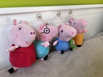 Peppa pig family maskotki kpl