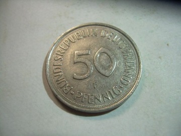 Niemcy 50 pfennig 1982 F