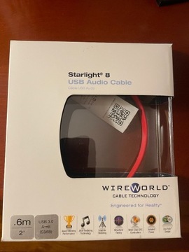 WireWorld Starlight 8 USB 3.0 A to B, 0.6m