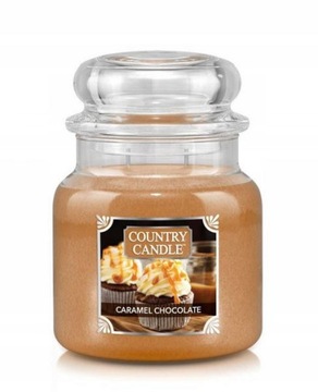 Country Candle Caramel chocolate 453 średnia