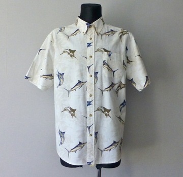 Knightsbridge męska hawajska koszula  L XL