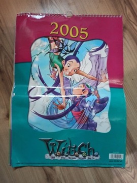 Kalendarz Witch czarodziejki 2005 pasuje na 2022