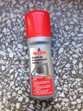 Nigrin sztyft do konserwacji gumy + aplikator