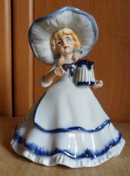 Porcelanowa figurka Dziewczynki Jean Perry uszkodz