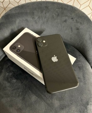 Telefon Apple iPhone 11 64 GB CAŁY ZESTAW