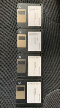 MS-DOS 6.2 Plus Enhanced Tools 4 dyskietki
