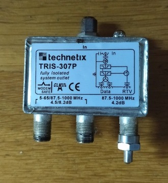 Rozdzielacz sygnału zwrotnica TechneTRIS 307P