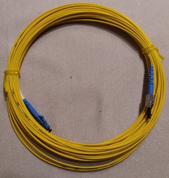 Patchcord światłowód SM FC/PC - LC/PC simplex 20m