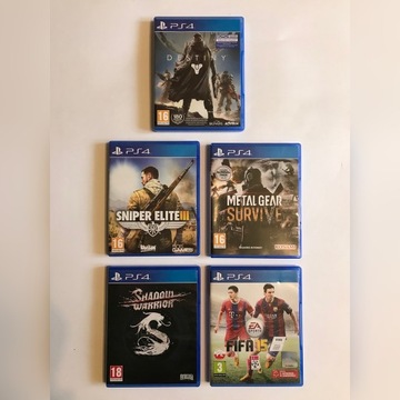 GRY PS4, Zestaw Gier PS4