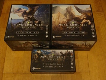 Monster Hunter World Board Game - Zestaw