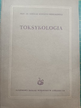 Toksykologia- proc.dr. S.Schilling-Siengalewicz