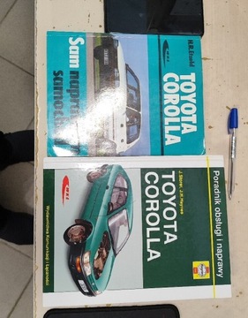 Podręcznik toyota corolla 1992-1997 oraz 1983-1992