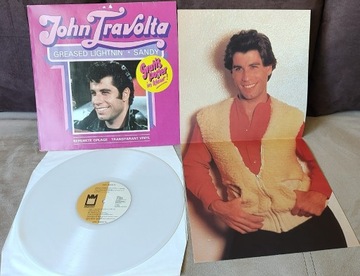 John Travolta - Greased Lightnin' Sandy LP plakat 