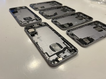 Korpus obudowa iPhone 6s space grey szar uzbrojony