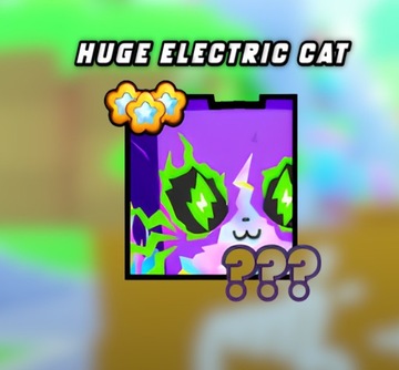 HUGE ELECTRIC CAT - PET SIMULATOR 99!