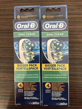 Końcówki do szczoteczki Oral-b - dual clean 4 szt.