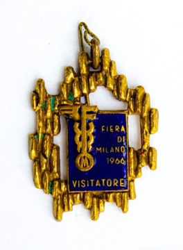 Odznaka - FIERA DI MILANO 1966