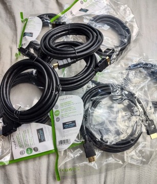 Kabel HDMI / 3m. (9sztuk) Ethernet