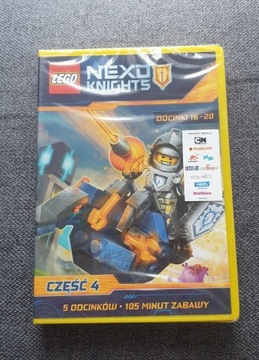DVD LEGO Nexo Knights Część 4 NOWE Folia