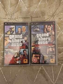 GTA Zestaw PSP LibertyCity i ChinaTown