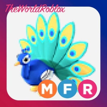 Roblox Adopt Me Peacock MFR