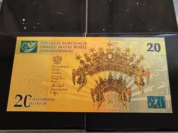 20 zlotych 300 lecje koronacji M.B.JASNOGORSKIEJ