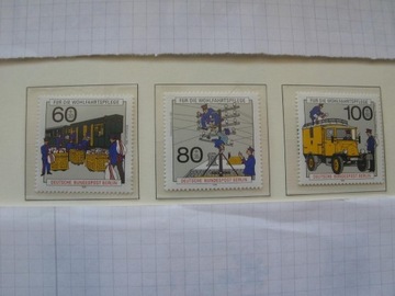 NIEMCY BERLIN  1988r. 876-878 ** 