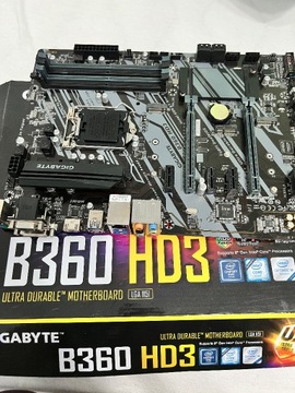 Gigabyte B360 HD3 plyta główna 1151 Intel