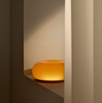 IKEA VARMBLIXT lampa LED donut Sabine Marcelis