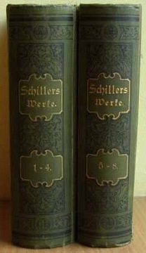 Schillers Werke - Dzieła Schillera - 2 tomy - niem