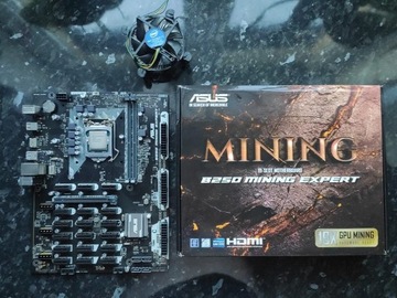 Płyta główna Asus B250 Mining Expert CPU 3900 ETH