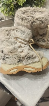 Buty dla dziewczynki śniegowce kożuszek 26 27Anti 