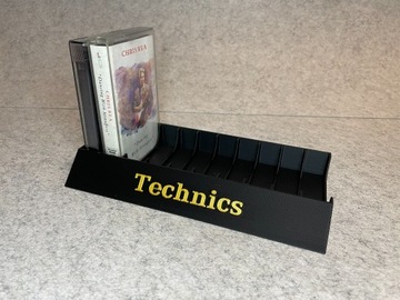 Stojak podstawka na kasety magnetofonowe Technics