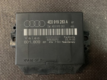 Audi a8 d3 4e moduł PDC 4E0919283A valeo sterownik