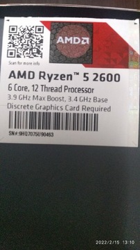 Procesor Amd Ryzen 5 2600 