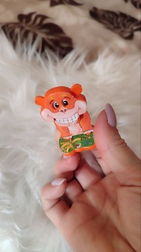 Zabawka figurka kinder suprise małpa