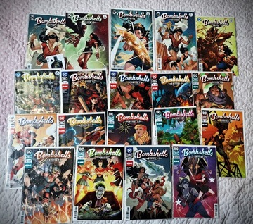 Bombshells UNITED DC comics 19 X w jęz. angielskim