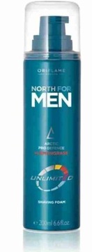 Pianka do golenia North For Men Unlimited Oriflame