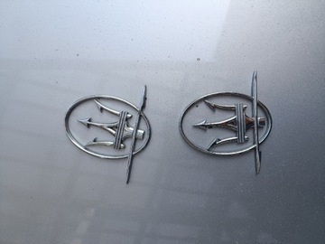 Emblemat na błotnik Maserati