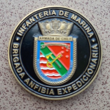 Coin BRIGADA ANFIBIA EXPECICIONARIA CHILE
